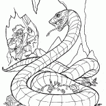 巨大ヘビ狩り