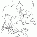 鳥と話しエルフ