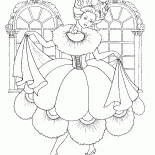 ボールでプリンセス