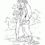 人工飼育したとのプリンセス