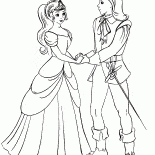 王子は王女に会いました