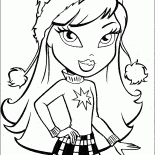 キャップ内の人形