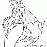 人魚やネックレス