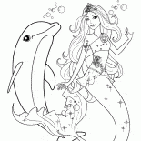 海で泳いでマーメイド