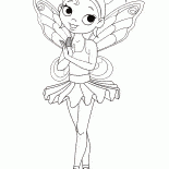 バレリーナの女の子