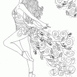 バレリーナの踊り