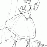 バレリーナシーン