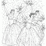 壮大な衣装バレリーナ