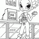 店舗の売上高