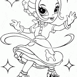 女の子のダンス