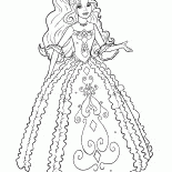 バービーは、ボールに行きます