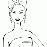 ボールのヘアスタイルの女王