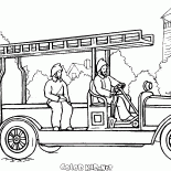 火災エンジン車