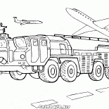 火災飛行場カー