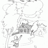 鳥は南飛びます