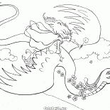 ドラゴンに乗ります