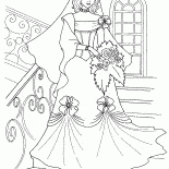階段の花嫁