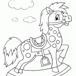 馬のアトラクション