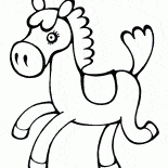 プラスチック馬