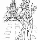 ヘリアとフローラは散歩します