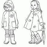 春のための衣料品