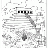 メキシコの寺院
