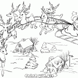 サンタクロースは驚きを提供します