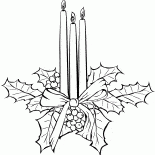 クリスマスキャンドル