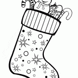 ギフトの完全なストッキング