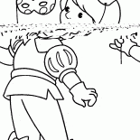 新年衣装の王子