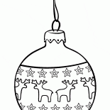 クリスマスのおもちゃボール