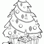 ギフトとクリスマスツリー