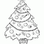 ファンシークリスマスツリー