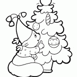グッドクマとクリスマスツリー