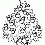 素敵なおもちゃでクリスマスツリー