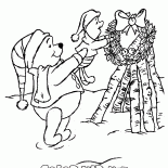 プーさんは、ピグレットを上げました